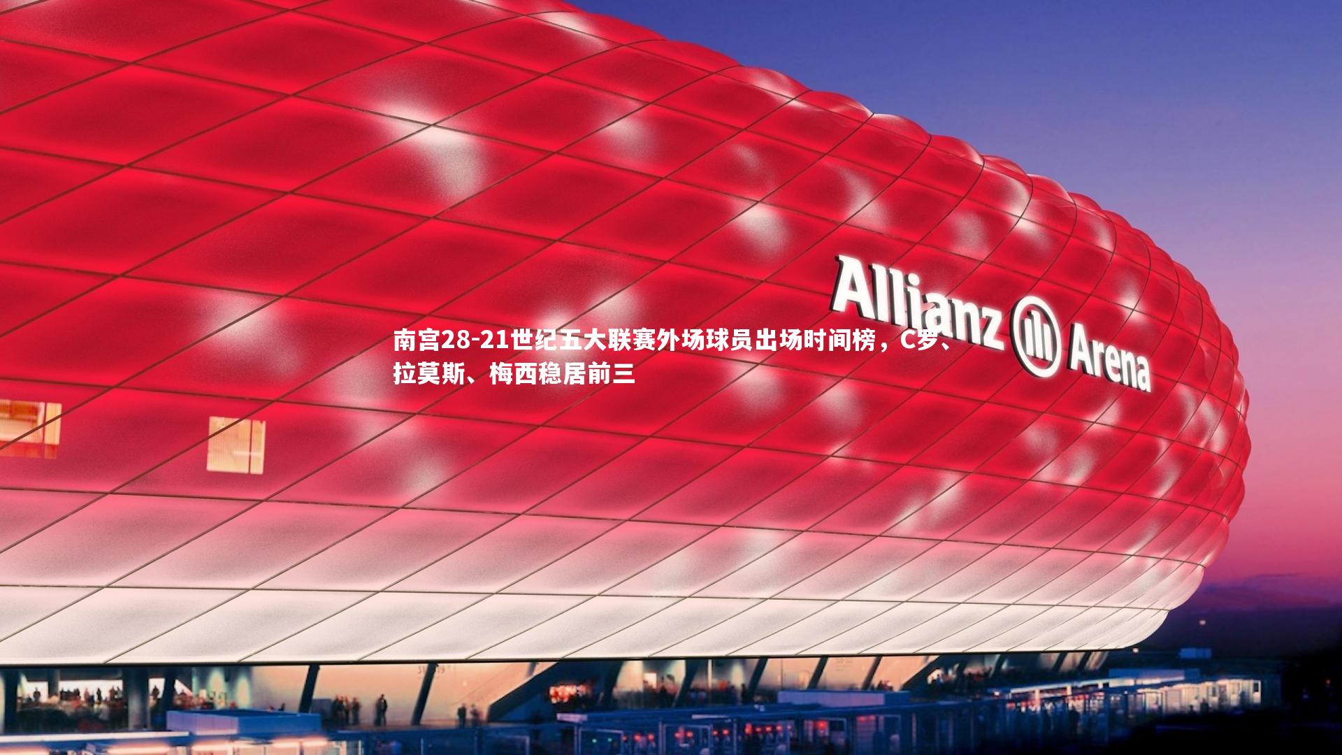 南宫28-21世纪五大联赛外场球员出场时间榜，C罗、拉莫斯、梅西稳居前三